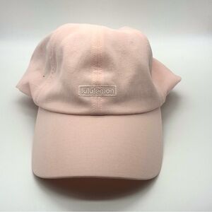 Lululemon Baseball Cap Soft Top Light Pink